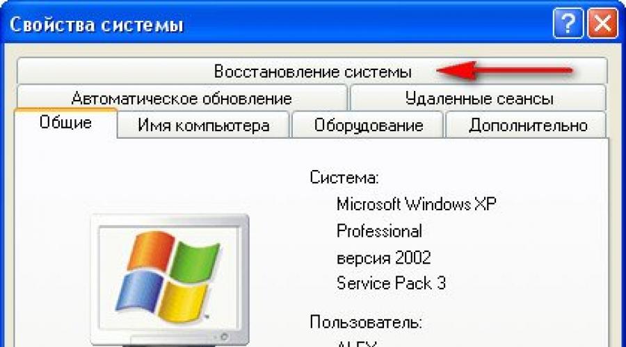 Восстановление виндовс xp. Восстановление Windows XP на самое начало. Все стандартные настройки Windows XP